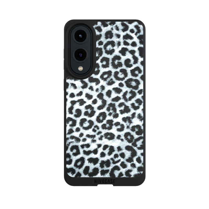 Galaxy S25 Edge NIVOpure Leopardenfell grau