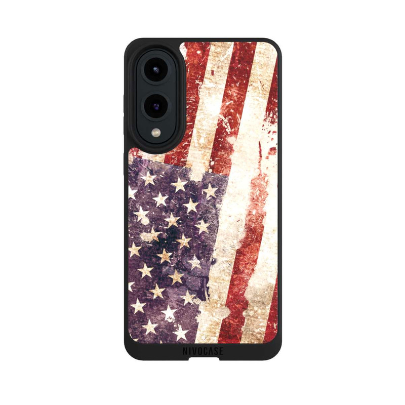 Galaxy S25 Edge NIVOpure Drapeau américain
