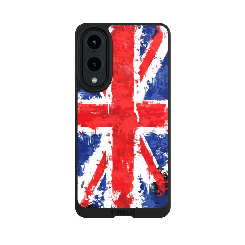 Galaxy S25 Edge NIVOpure Union Jack Tropfen