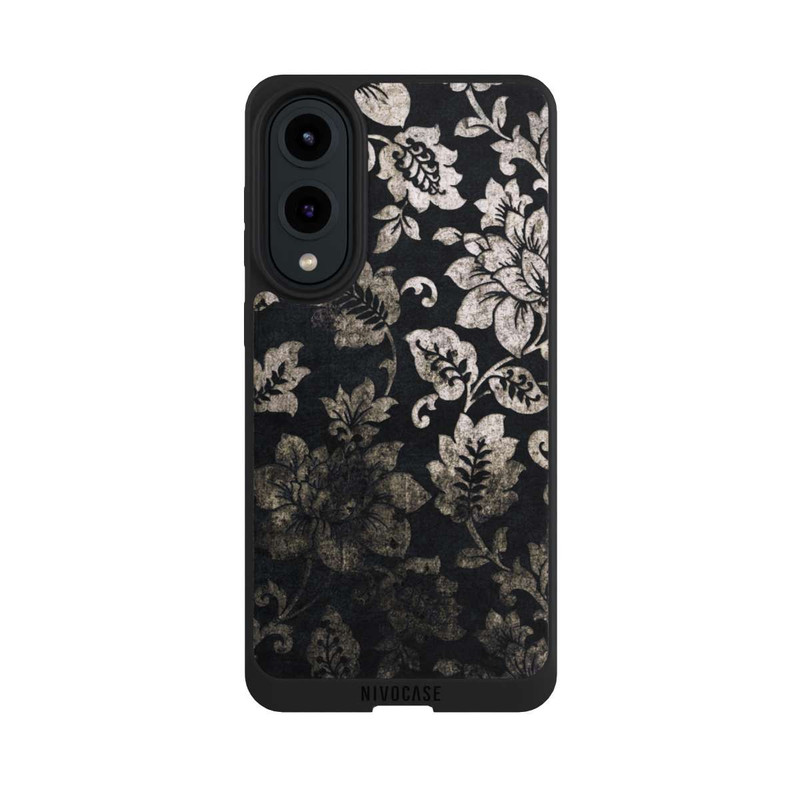 Galaxy S25 Edge NIVOpure Vintage Argent et Noir