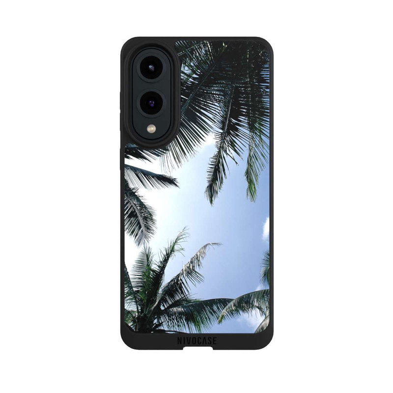 Galaxy S25 Edge NIVOpure Vue sur Palmiers