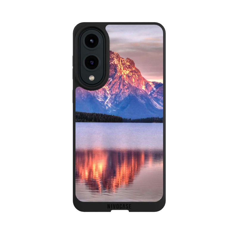 Galaxy S25 Edge NIVOpure Montagne au Bord d'un Lac