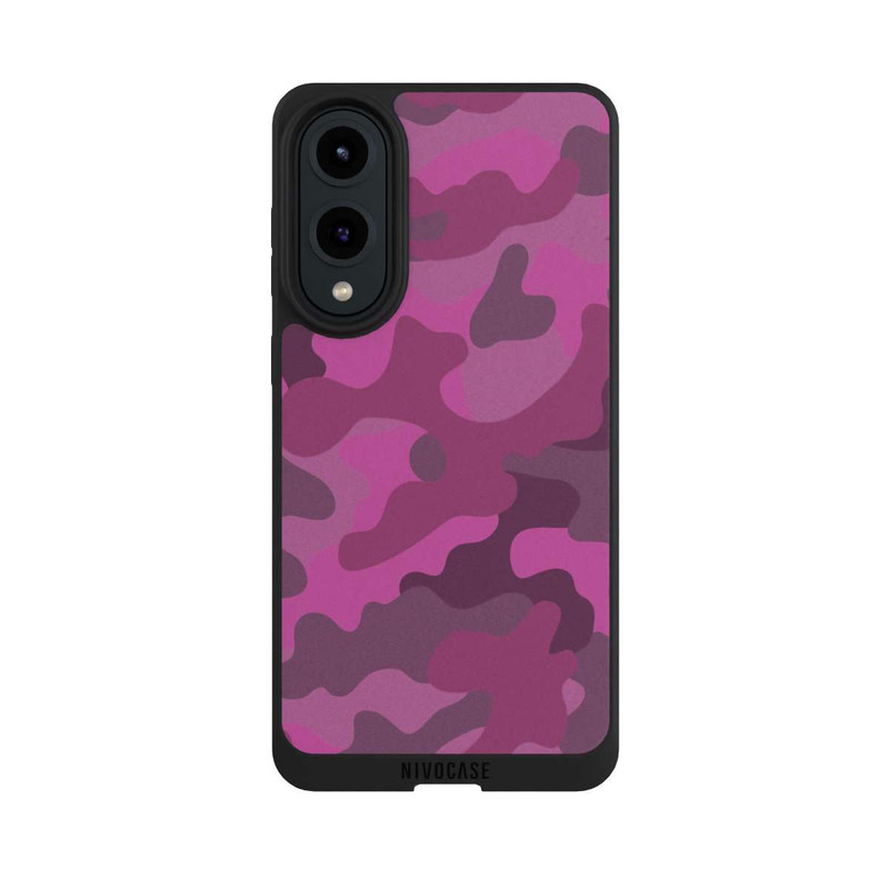 Galaxy S25 Edge NIVOpure Pink Denim Camo