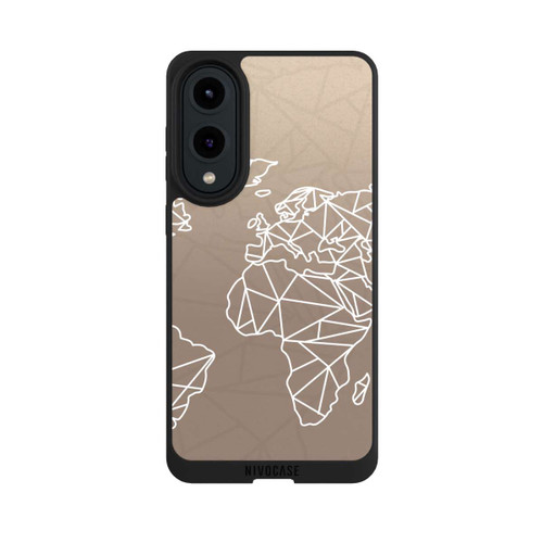 Samsung Galaxy S25 Edge NIVOpure Worldmap Polygon