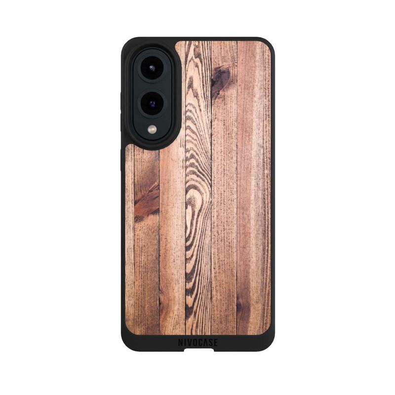 Galaxy S25 Edge NIVOpure Lamelles de Bois