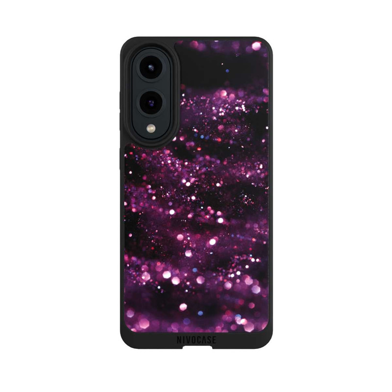 Galaxy S25 Edge NIVOpure Étincelles violettes