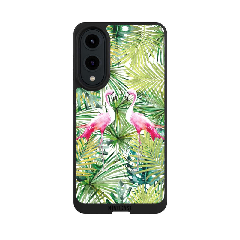 Galaxy S25 Edge NIVOpure Palmiers Flamants
