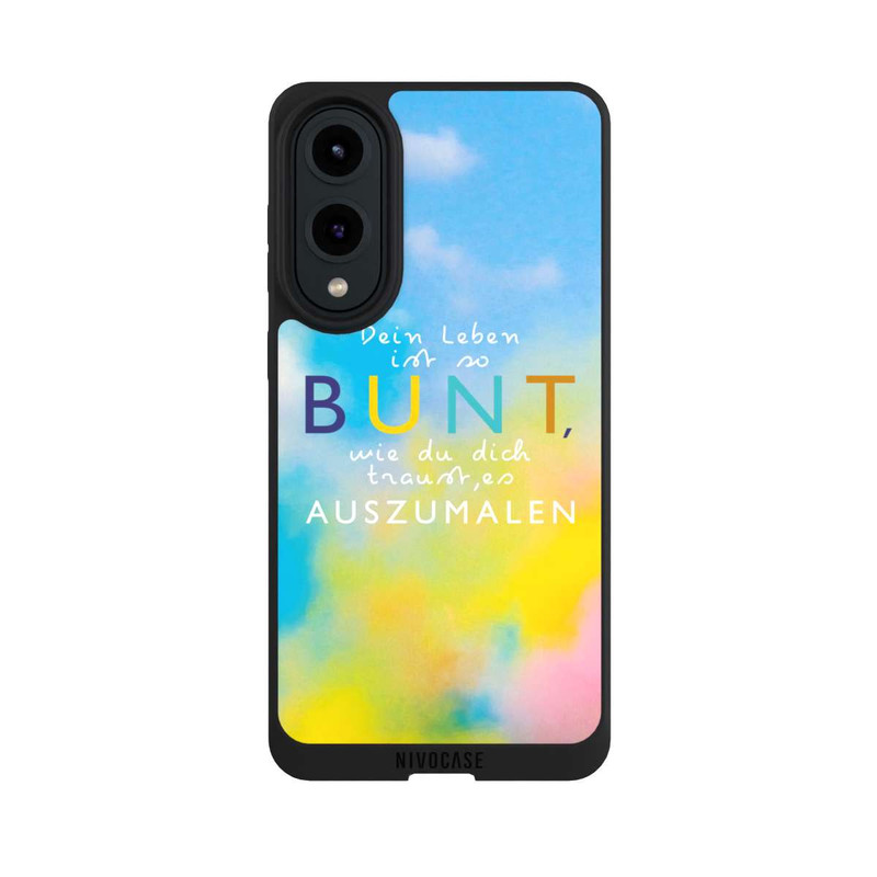 Galaxy S25 Edge NIVOpure Das Leben ist Bunt