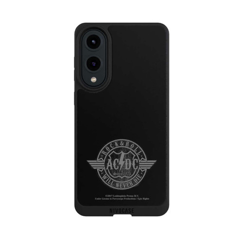 Samsung Galaxy S25 Edge NIVOpure ACDC Rock and Roll Grau