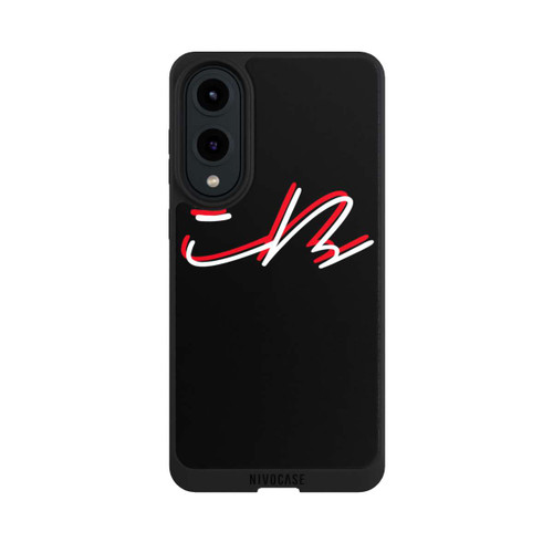 Samsung Galaxy S25 Edge NIVOpure Iblali - Logo Weiß Rot
