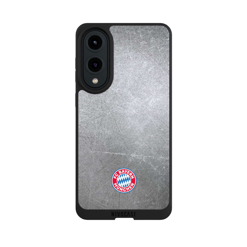 Galaxy S25 Edge NIVOpure Classic FCB Logo - colorful on metal look