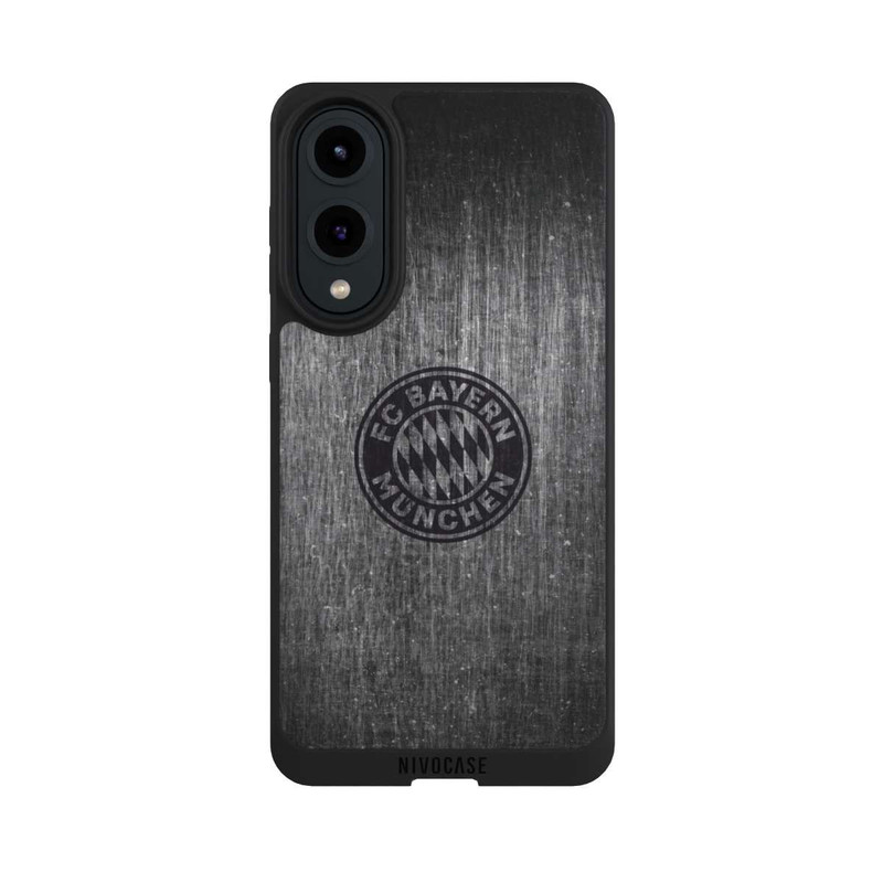 Galaxy S25 Edge NIVOpure Metal look FCB Logo plain