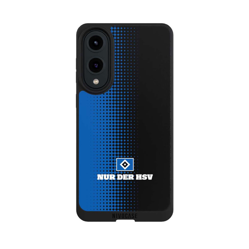 Galaxy S25 Edge NIVOpure Nur der HSV - Rautenraster Schwarz