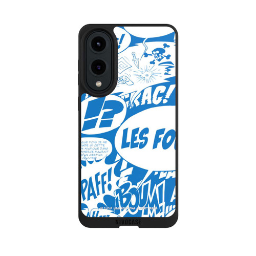 Samsung Galaxy S25 Edge NIVOpure Speech Bubbles Asterix Blue