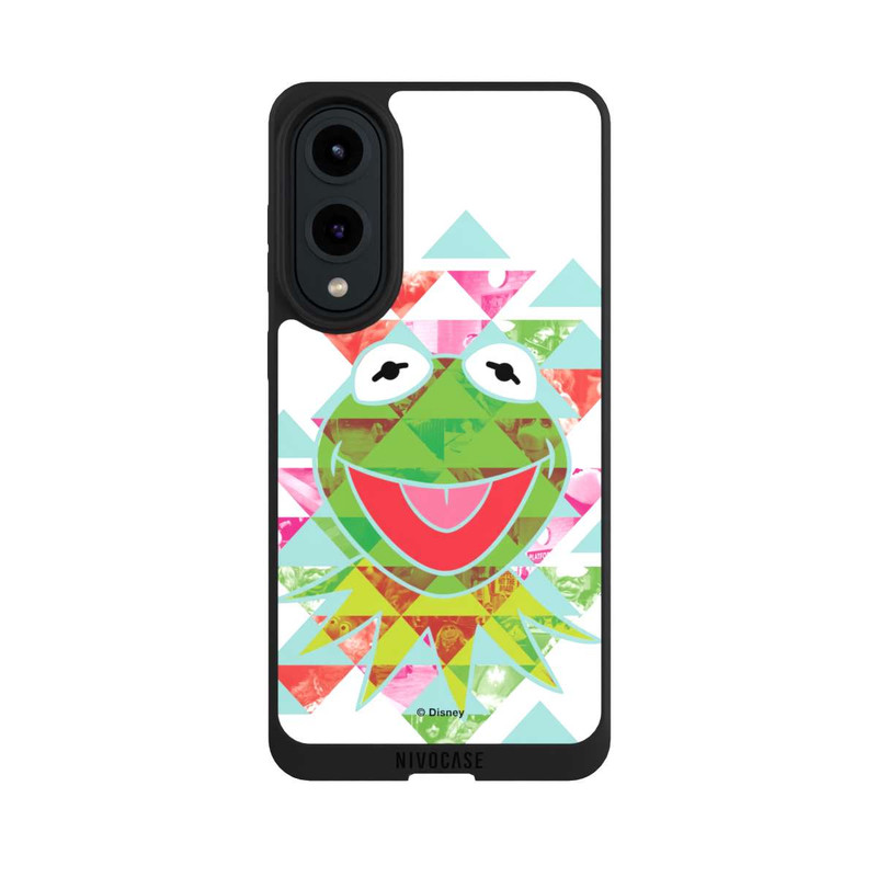Galaxy S25 Edge NIVOpure Kermit Dreiecke Weiß