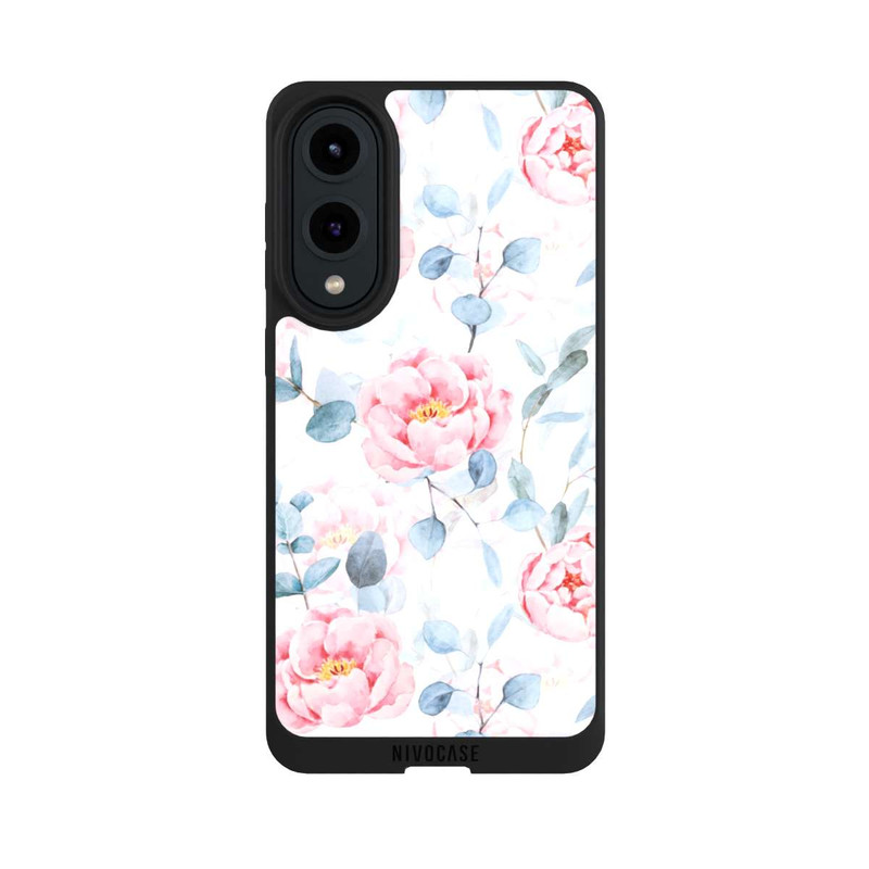Galaxy S25 Edge NIVOpure Fleurs aquarelles 4
