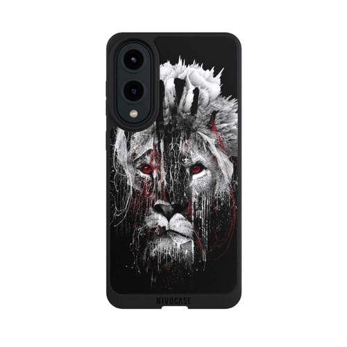 Samsung Galaxy S25 Edge NIVOpure Löwe Rote Augen