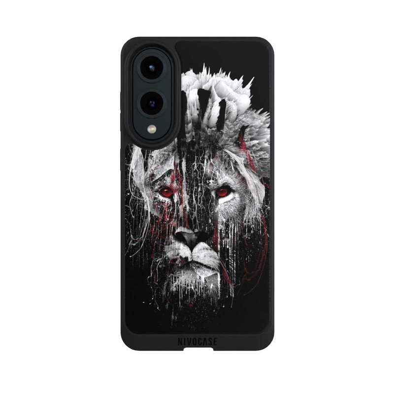 Galaxy S25 Edge NIVOpure Œil rouge du lion