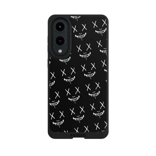 Samsung Galaxy S25 Edge NIVOpure Maskenmuster Schwarz