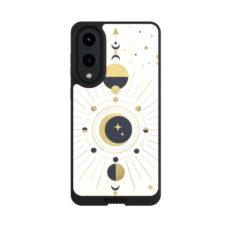 Galaxy S25 Edge NIVOpure Abstrakter Rose-Gold-Look