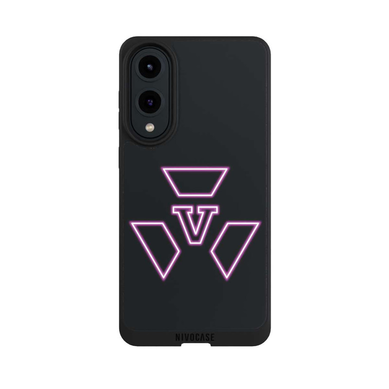 Galaxy S25 Edge NIVOpure Logo iBlali rose fluo