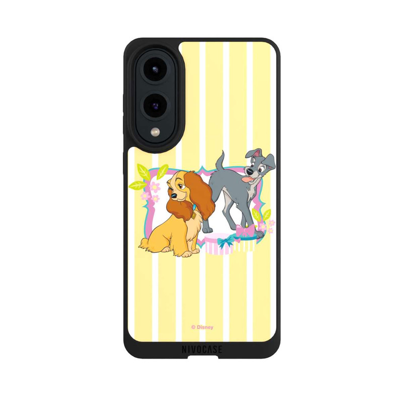 Galaxy S25 Edge NIVOpure Lady And The Tramp Frame yellow