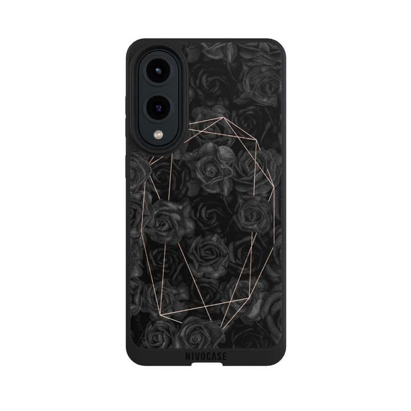 Galaxy S25 Edge NIVOpure Roses noires
