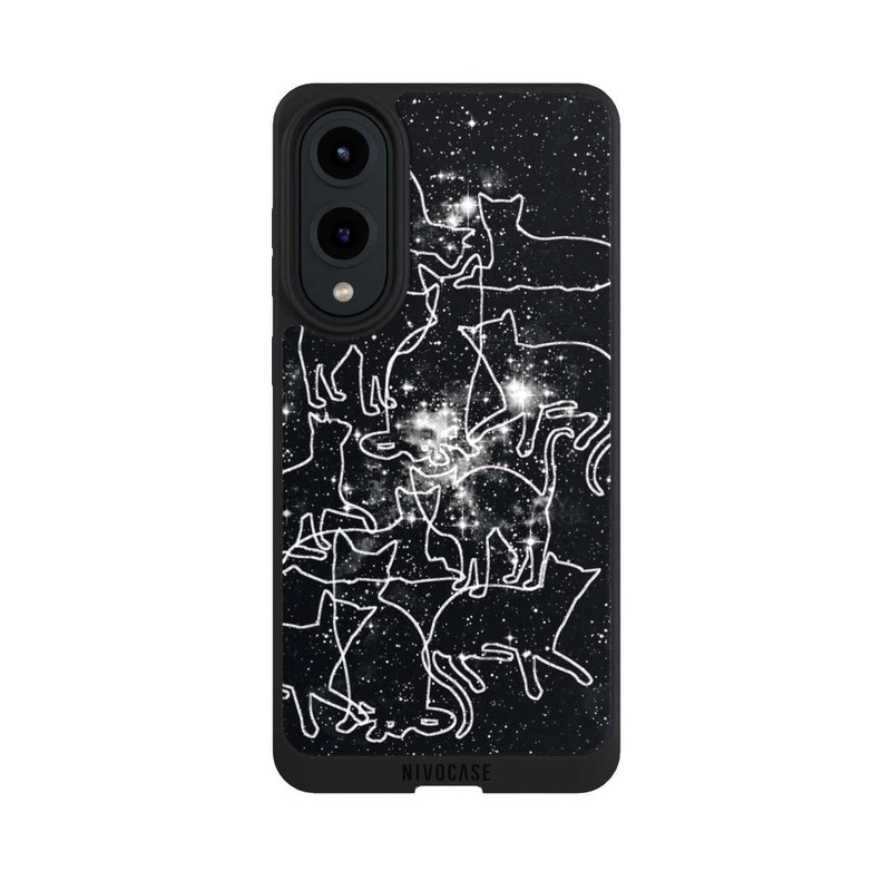 Galaxy S25 Edge NIVOpure Chats de la nuit étoilée