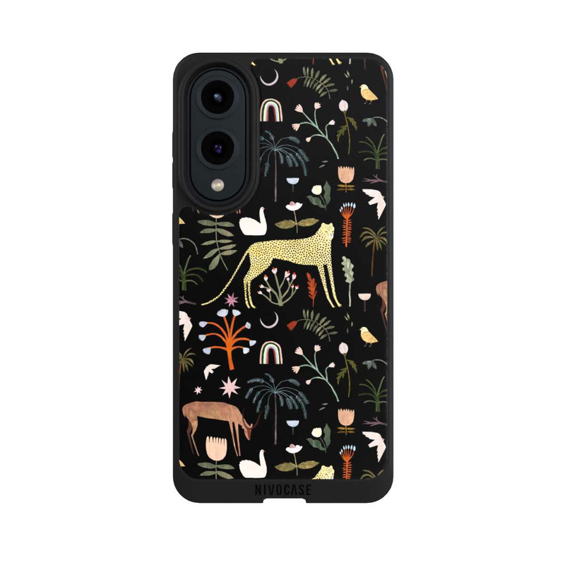 Galaxy S25 Edge NIVOpure Wilde Gartenbuchstaben von Léa Le Pivert