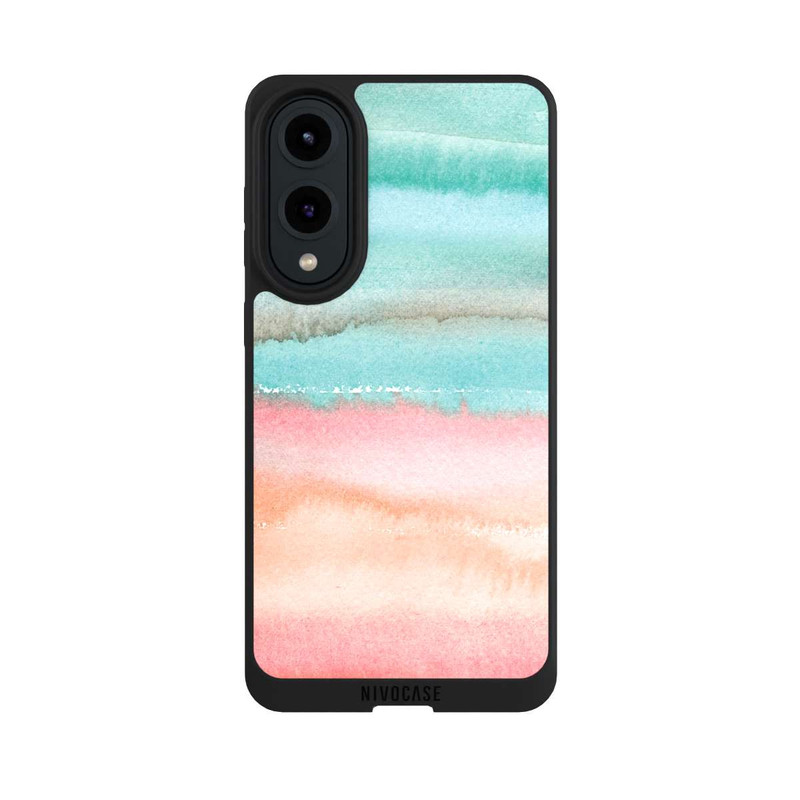 Galaxy S25 Edge NIVOpure sommerlicher Farbverlauf Aquarell