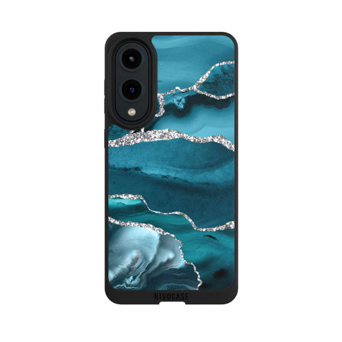 Samsung Galaxy S25 Edge NIVOpure Gletscher Eis Marmor