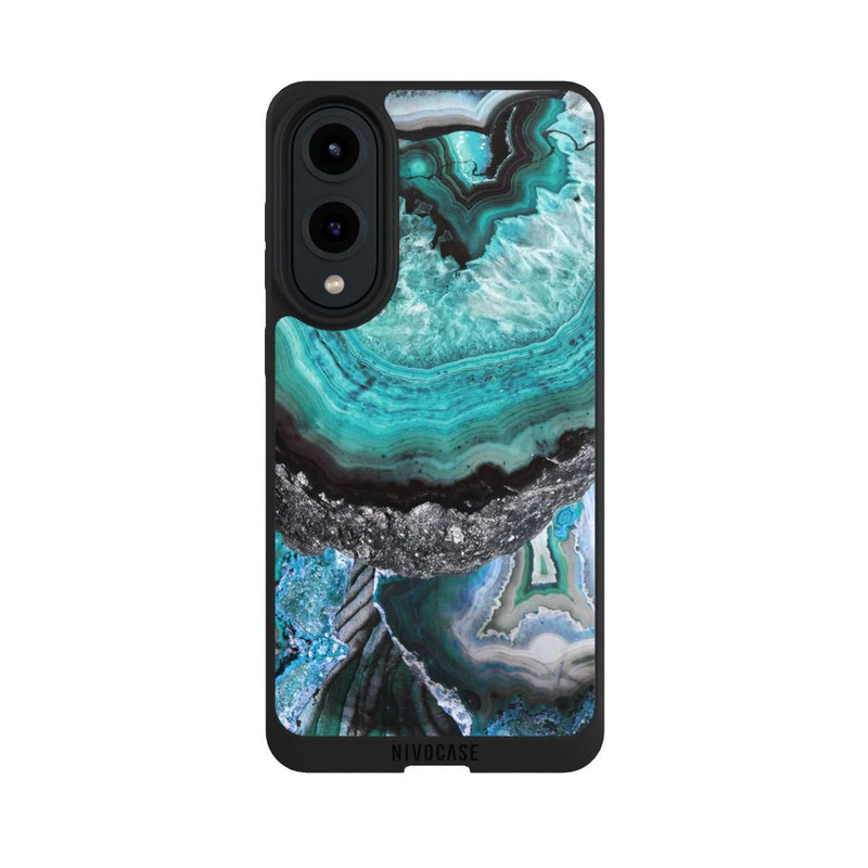 Galaxy S25 Edge NIVOpure Pierre précieuse Agate