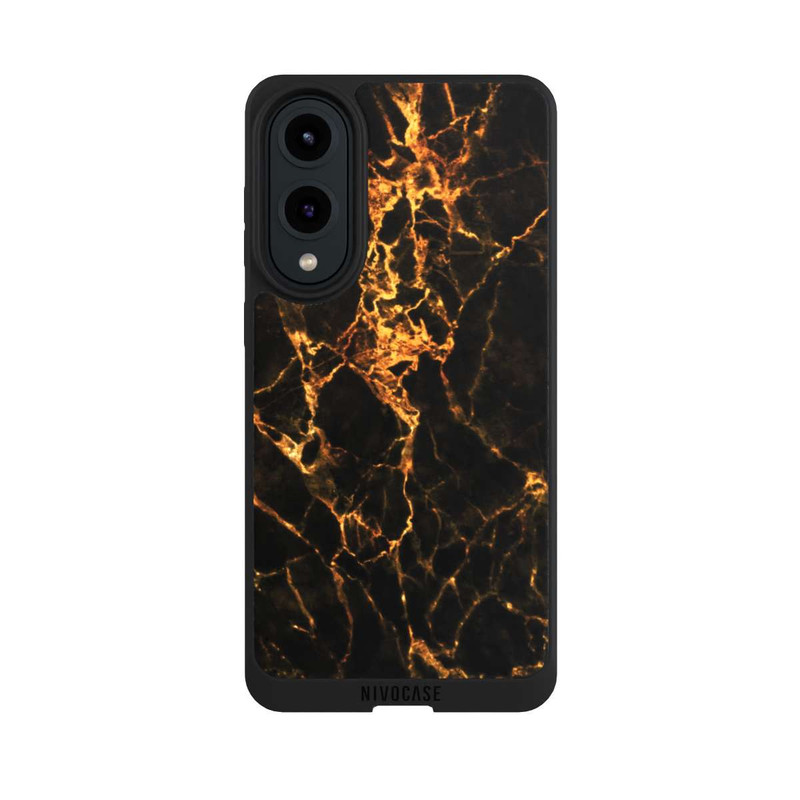 Galaxy S25 Edge NIVOpure Marbre doré