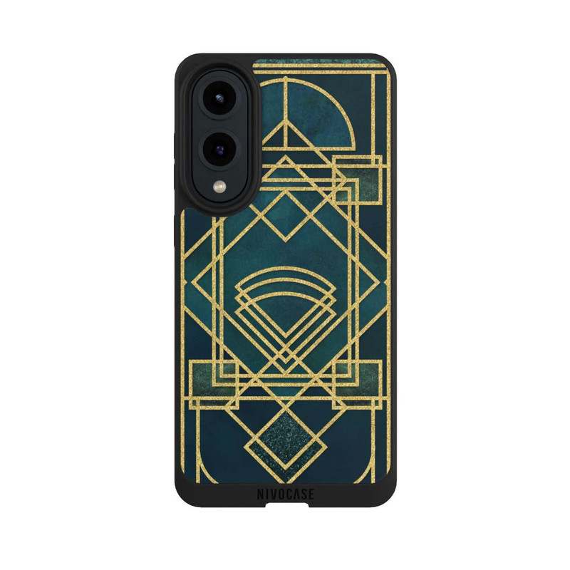 Galaxy S25 Edge NIVOpure Art Deco Quadrat