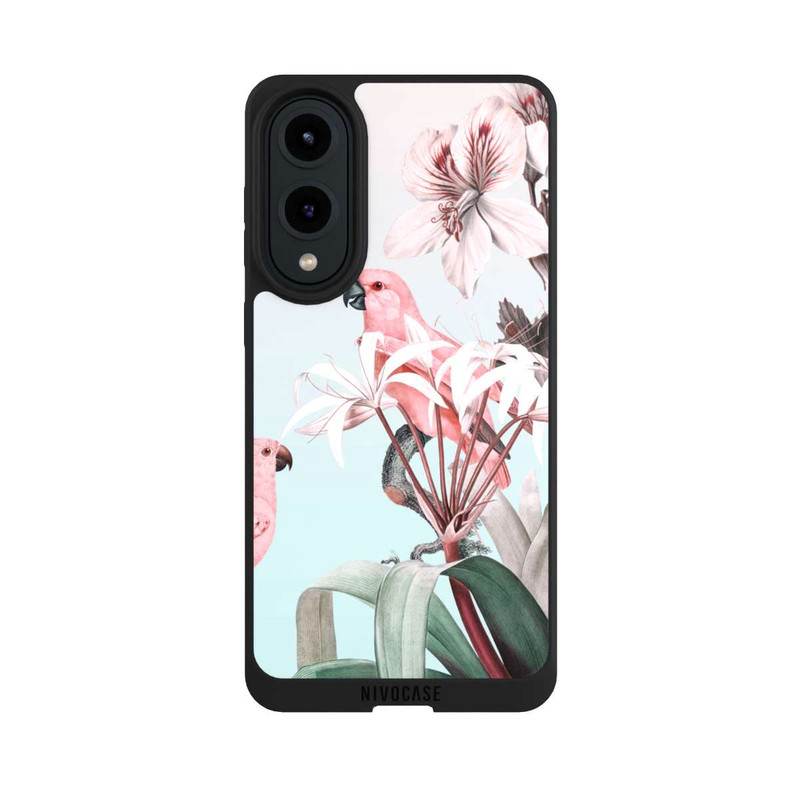 Galaxy S25 Edge NIVOpure Pastel Parrots Paradise