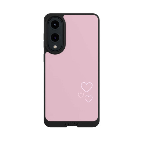 Samsung Galaxy S25 Edge NIVOpure Pink little hearts