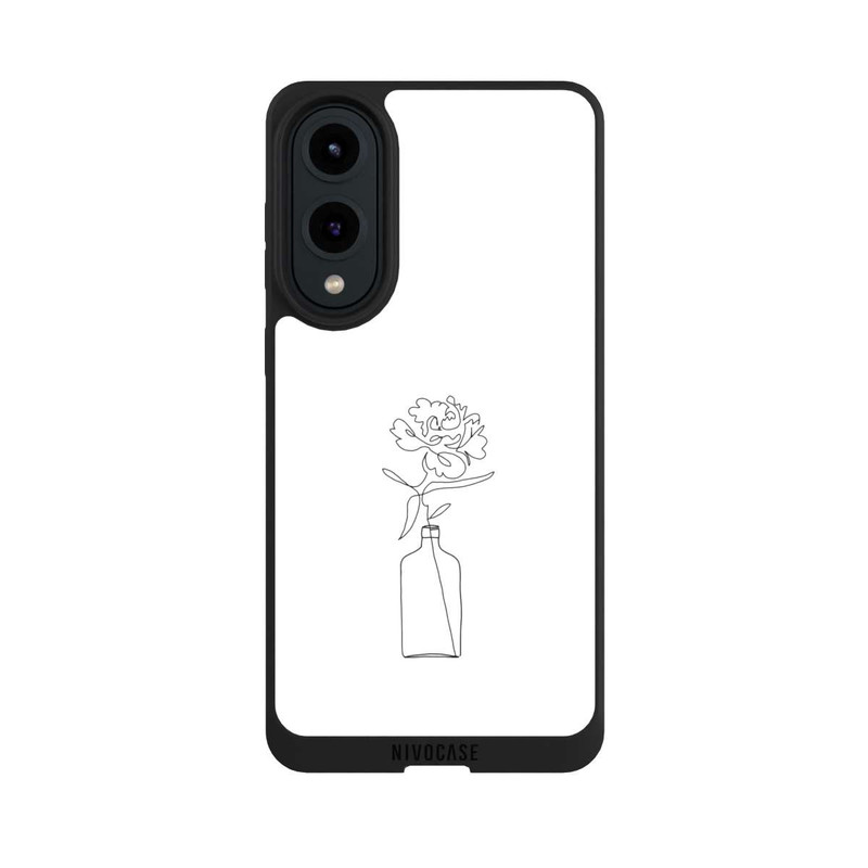 Galaxy S25 Edge NIVOpure Fleur d'une ligne