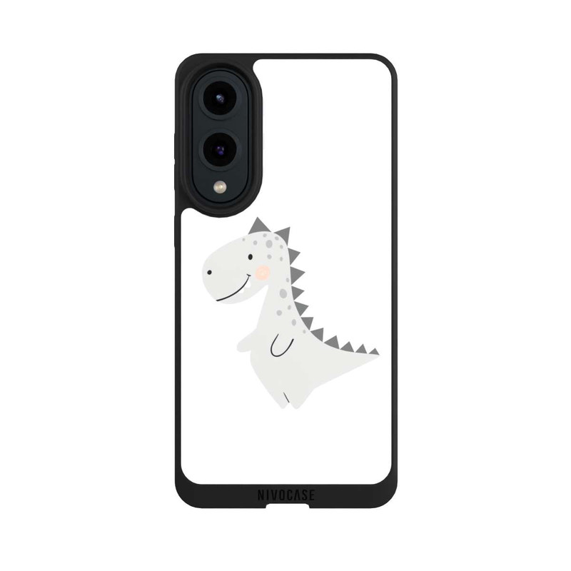 Galaxy S25 Edge NIVOpure Dino gris