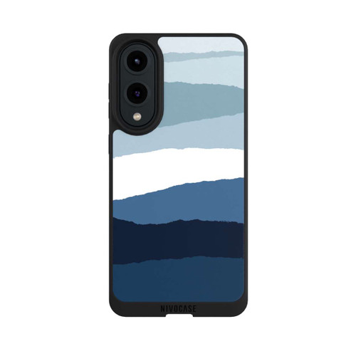 Samsung Galaxy S25 Edge NIVOpure Blaue Abstrakte II