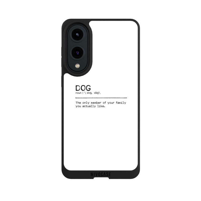 Galaxy S25 Edge NIVOpure Citation Dog Family (anglais)