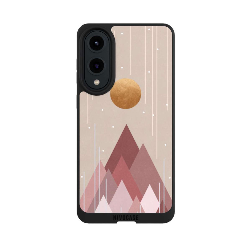 Galaxy S25 Edge NIVOpure Soleil et montagne rose corail
