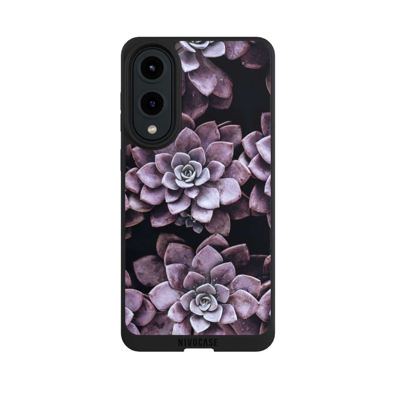 Galaxy S25 Edge NIVOpure Sukkulenten Violett