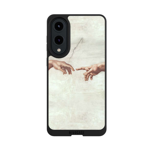 Samsung Galaxy S25 Edge NIVOpure Hands of God and Adam by Michelangelo Buonarroti