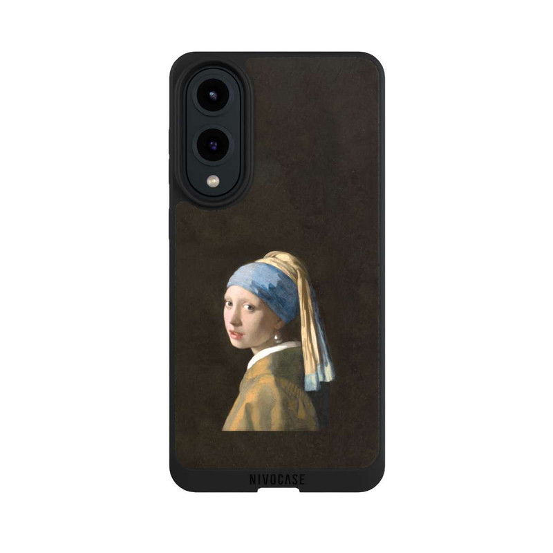 Galaxy S25 Edge NIVOpure Das Mädchen mit dem Perlenohrring von Johannes Vermeer