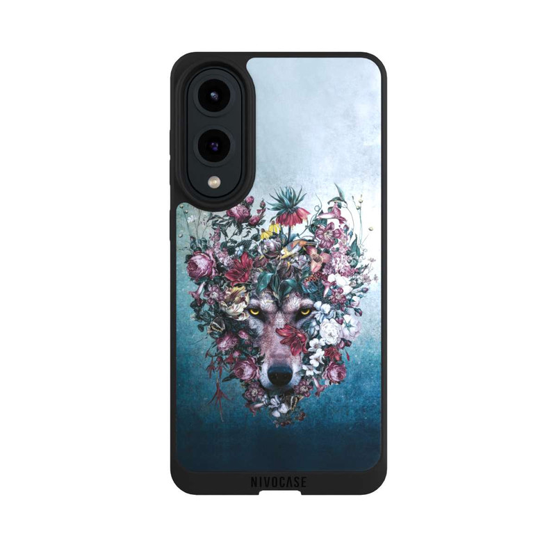 Galaxy S25 Edge NIVOpure Fleurs - Loup