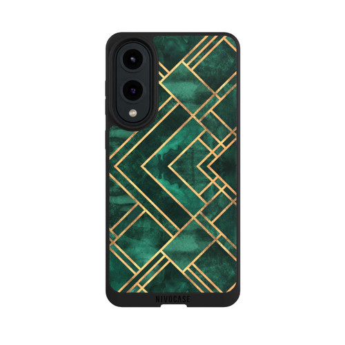 Samsung Galaxy S25 Edge NIVOpure Grüne Blöcke