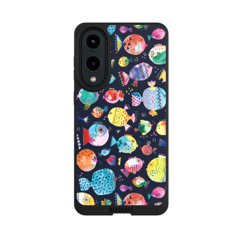 Samsung Galaxy S25 Edge NIVOpure Strandkugelfische Kinder Marineblau