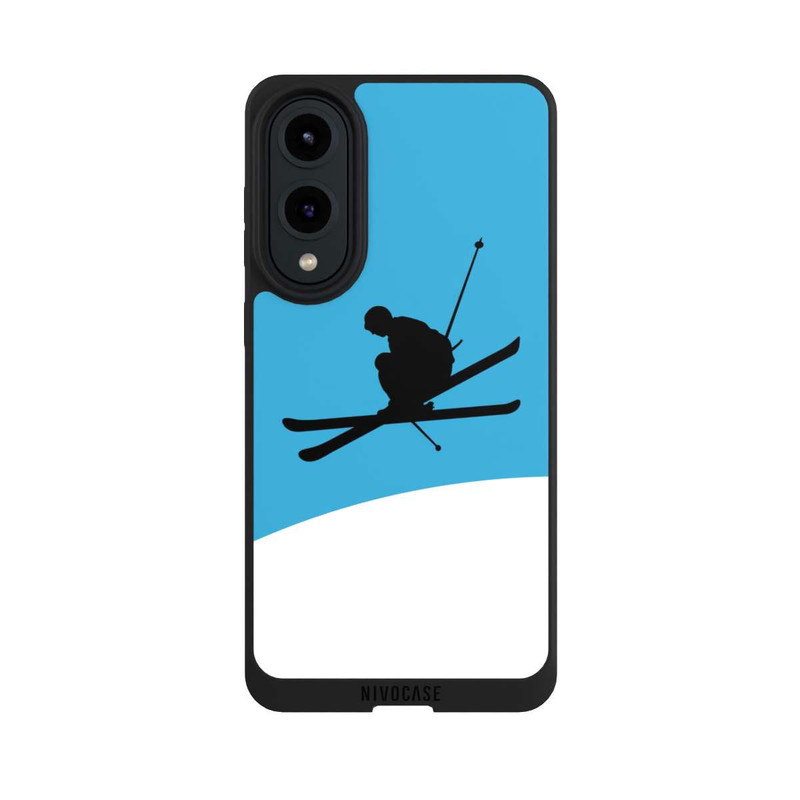 Galaxy S25 Edge NIVOpure Ski Illustration