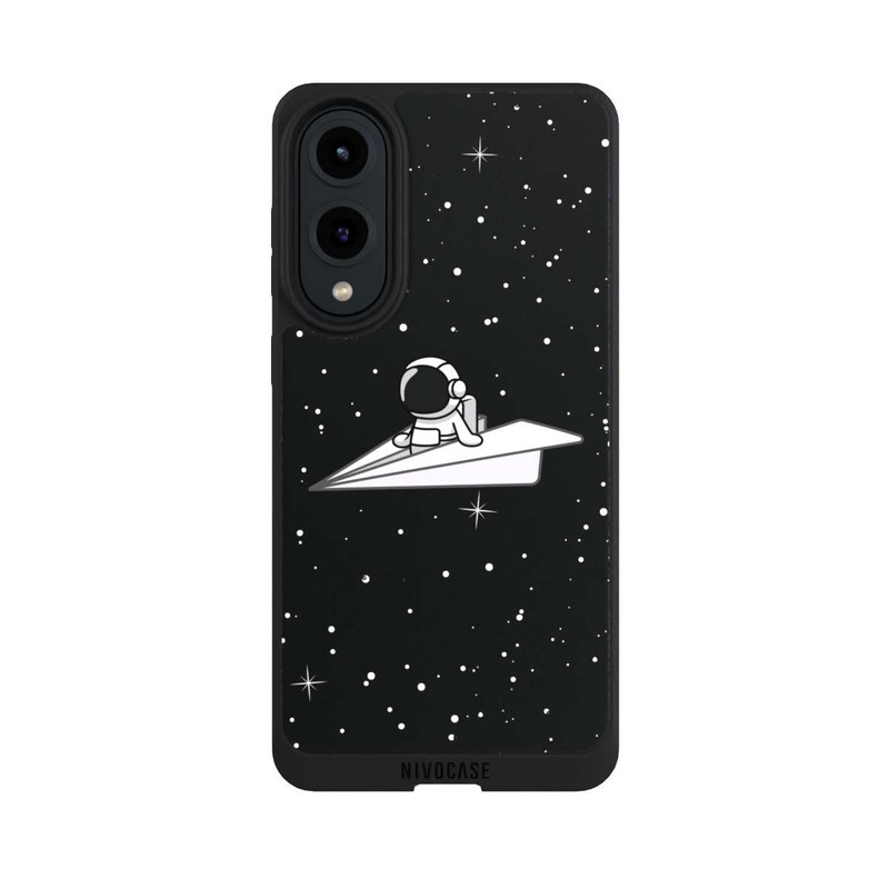 Galaxy S25 Edge NIVOpure Astronaut Paper Plane Comic