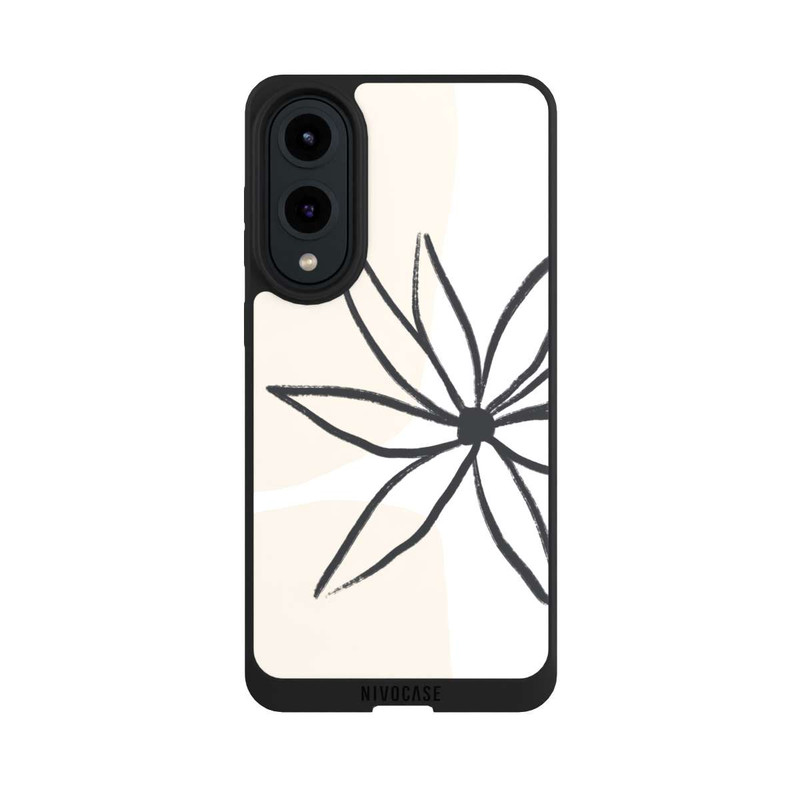 Galaxy S25 Edge NIVOpure Fleur et crème